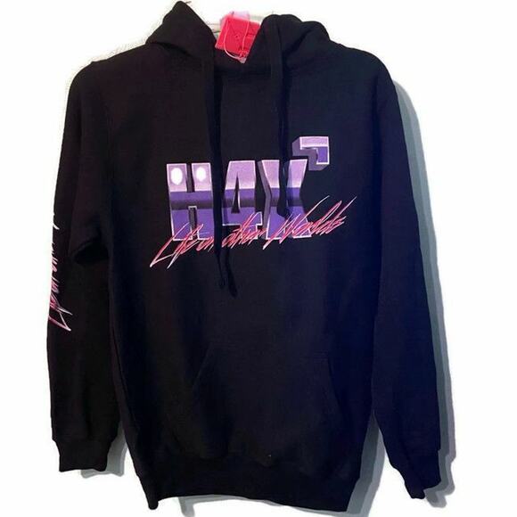 H4X Hoodie Sweatshirt S Kangaroo Pocket Logo Pullover Jacket Fleece Normcore - Picture 1 of 10